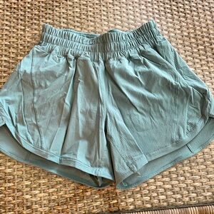 Lululemon Track That Mid-Rise Short 5" Tidewater Teal Size 6
